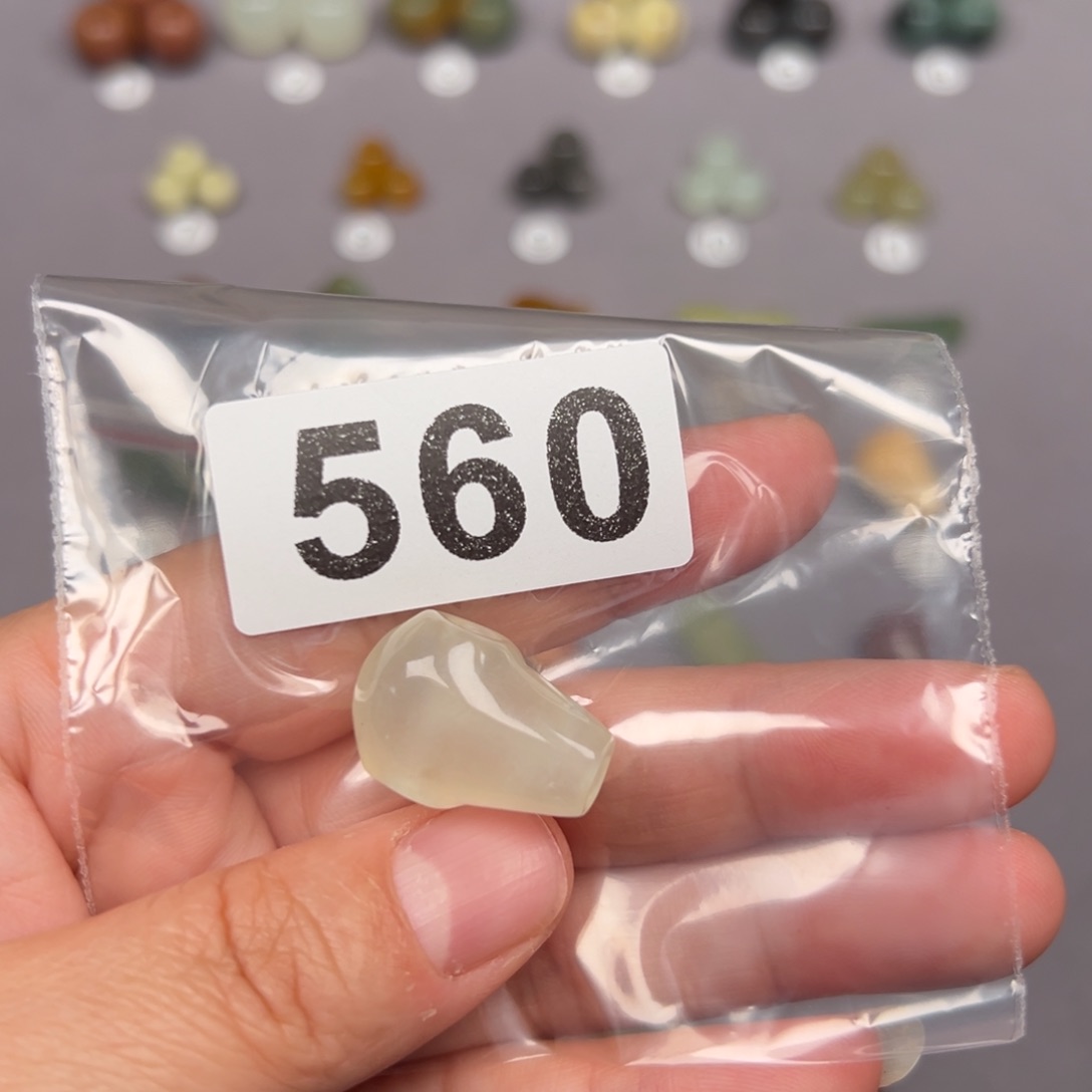 未镶嵌蛇纹石玉颈饰S*y