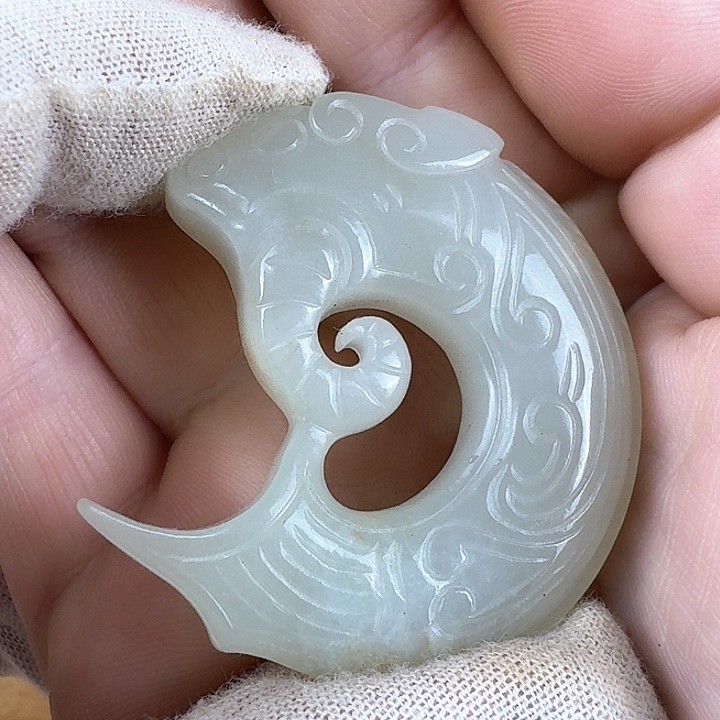 和田玉挂件未镶嵌～****语