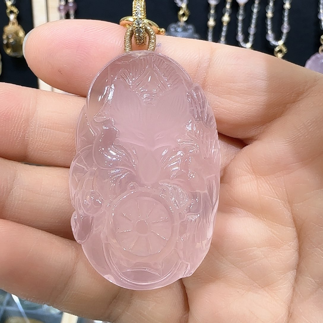 颈饰未镶嵌水晶天然