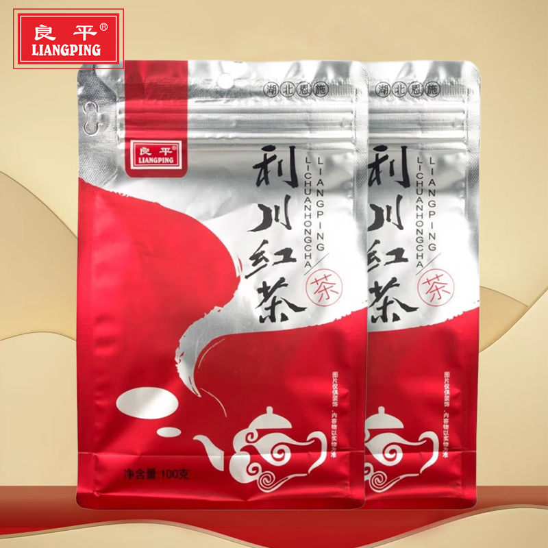 利川红茶湖北宜红工夫茶浓香型高山红茶恩施硒茶便携装50g