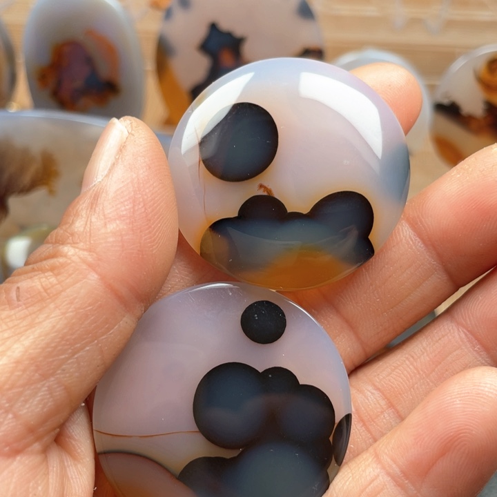 玛瑙/玉髓吊坠(不含链)未镶嵌