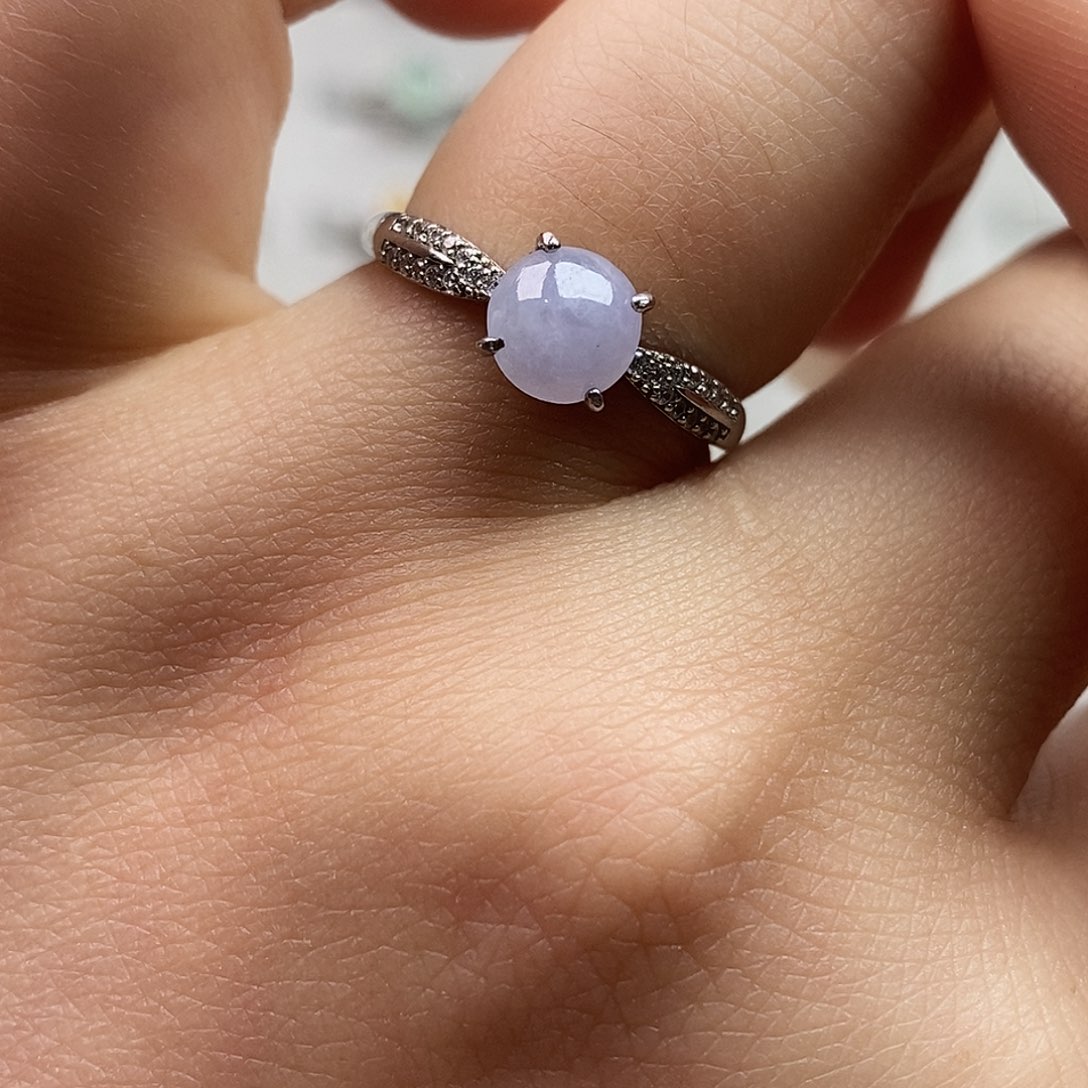 翡翠未镶嵌戒指翡翠