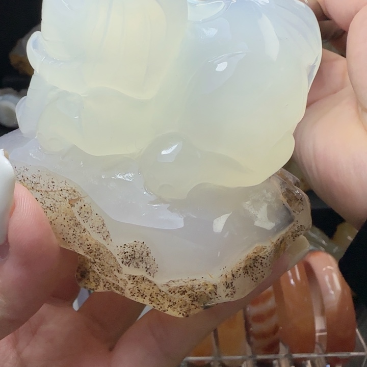 玛瑙/玉髓合金摆件