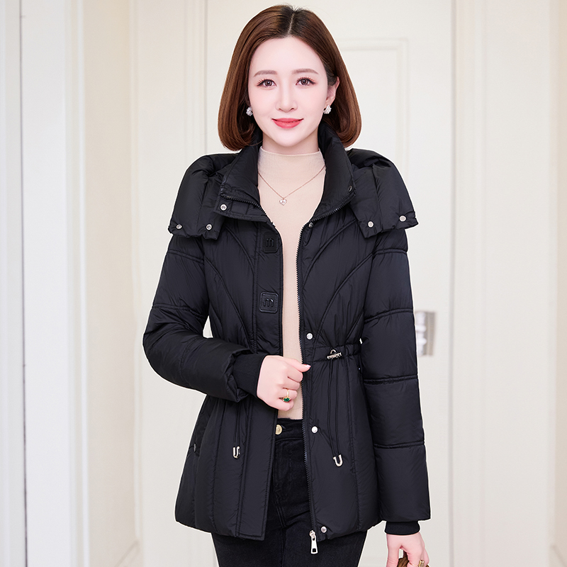修身显瘦小个子短款棉服2025冬季时尚收腰棉衣女加厚保暖韩版外套