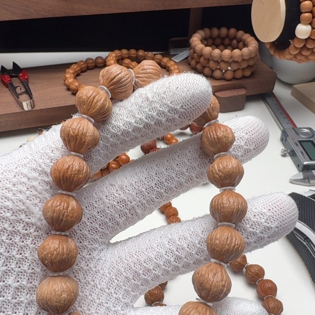 鱼***羊猴头核桃吊坠13灯笼手持一串