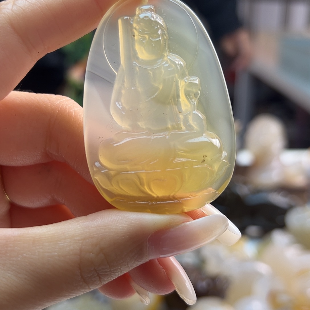 玛瑙/玉髓未镶嵌吊坠(不含链)