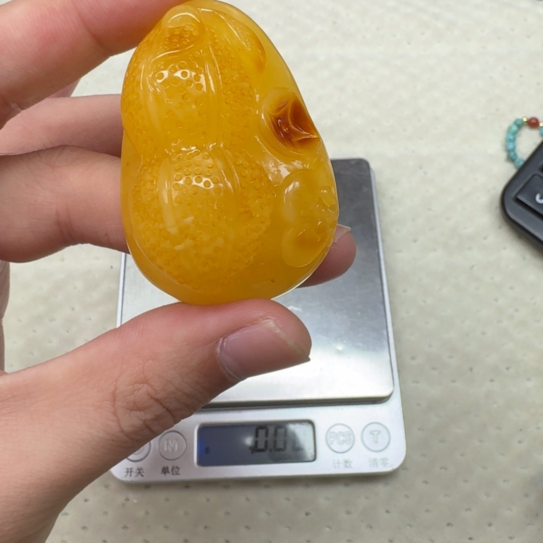 琥珀未镶嵌珠宝奇石569