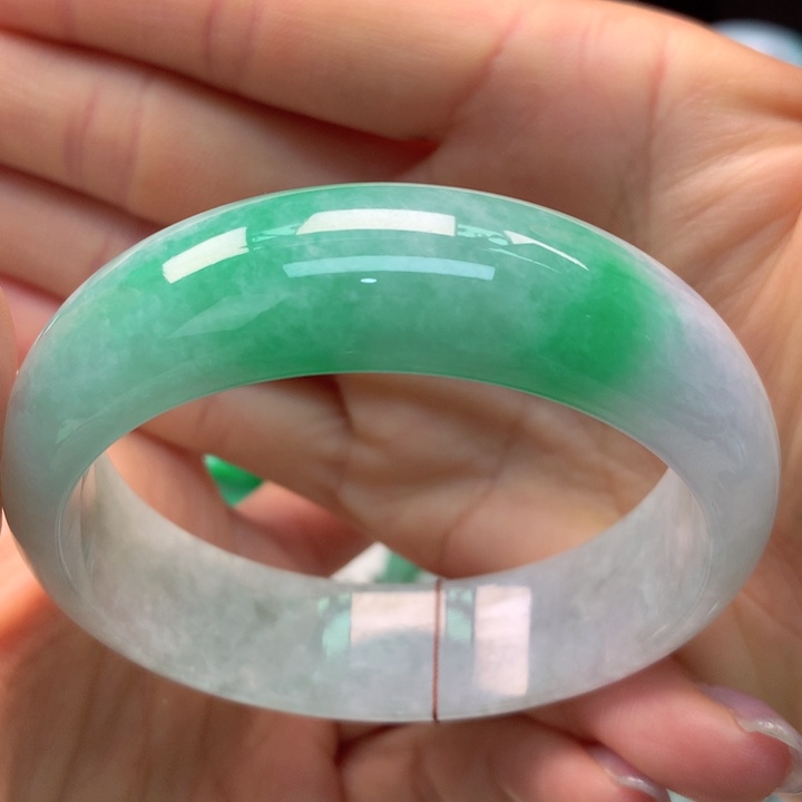 【闪购商品】翡翠手镯未镶嵌嗨*天然翡翠手镯
