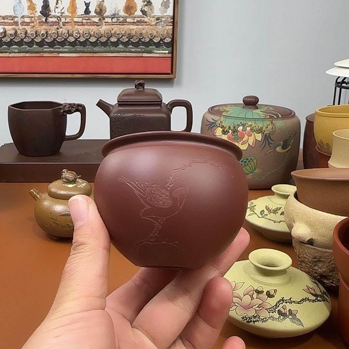 宜兴紫砂主人杯杯