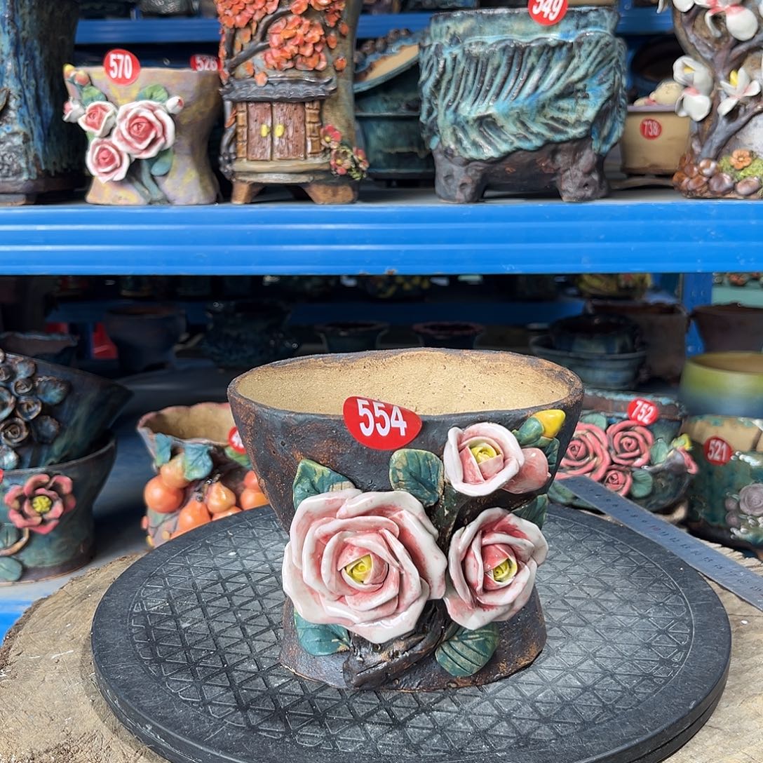 福利554 号陶然花器手工花盆