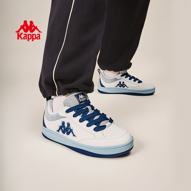 Kappa卡帕男新款情侣时尚百搭休闲鞋德训鞋运动板鞋子K0FW5CC13CJ