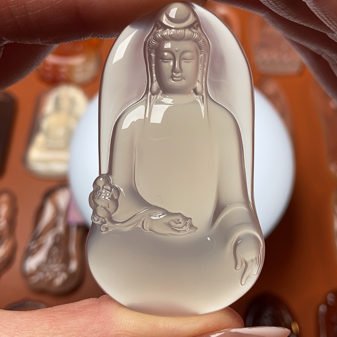 玛瑙/玉髓未镶嵌颈饰