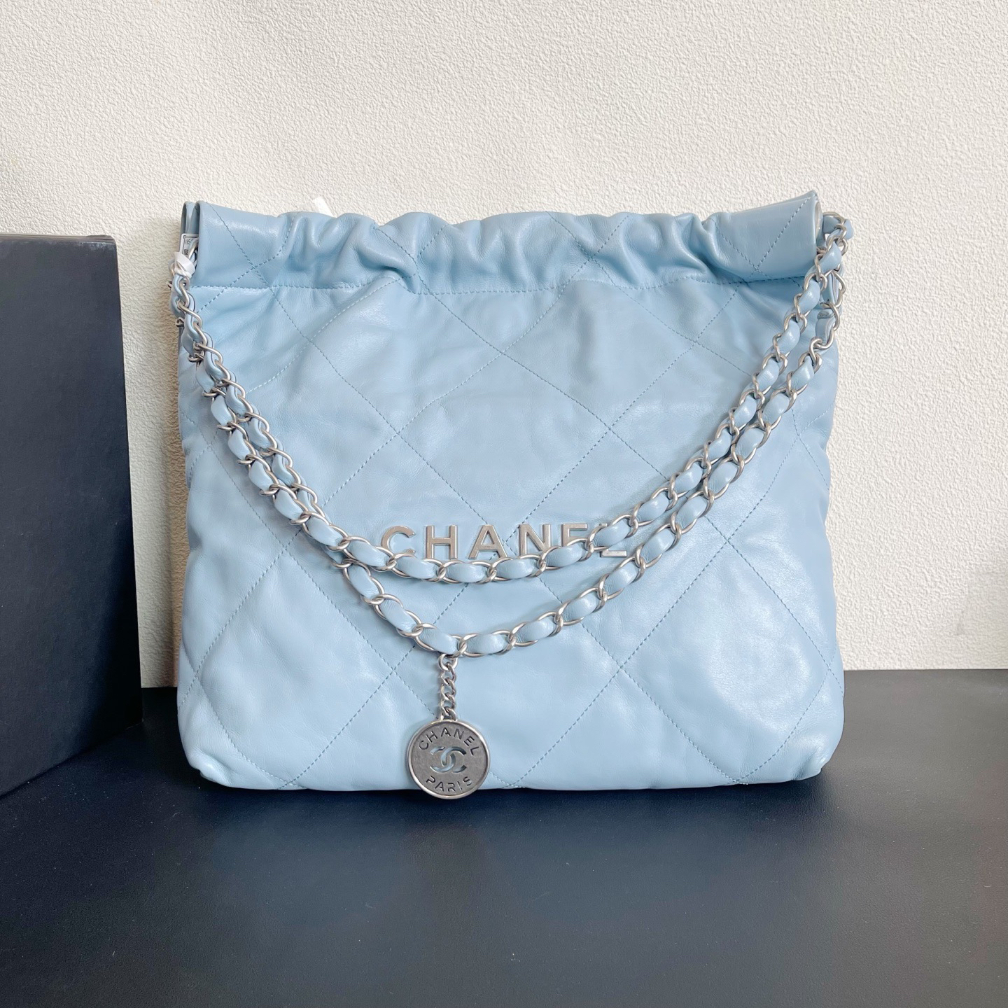 95新 Chanel/香奈儿 98新 奢总管/小号 22bag包/芯片