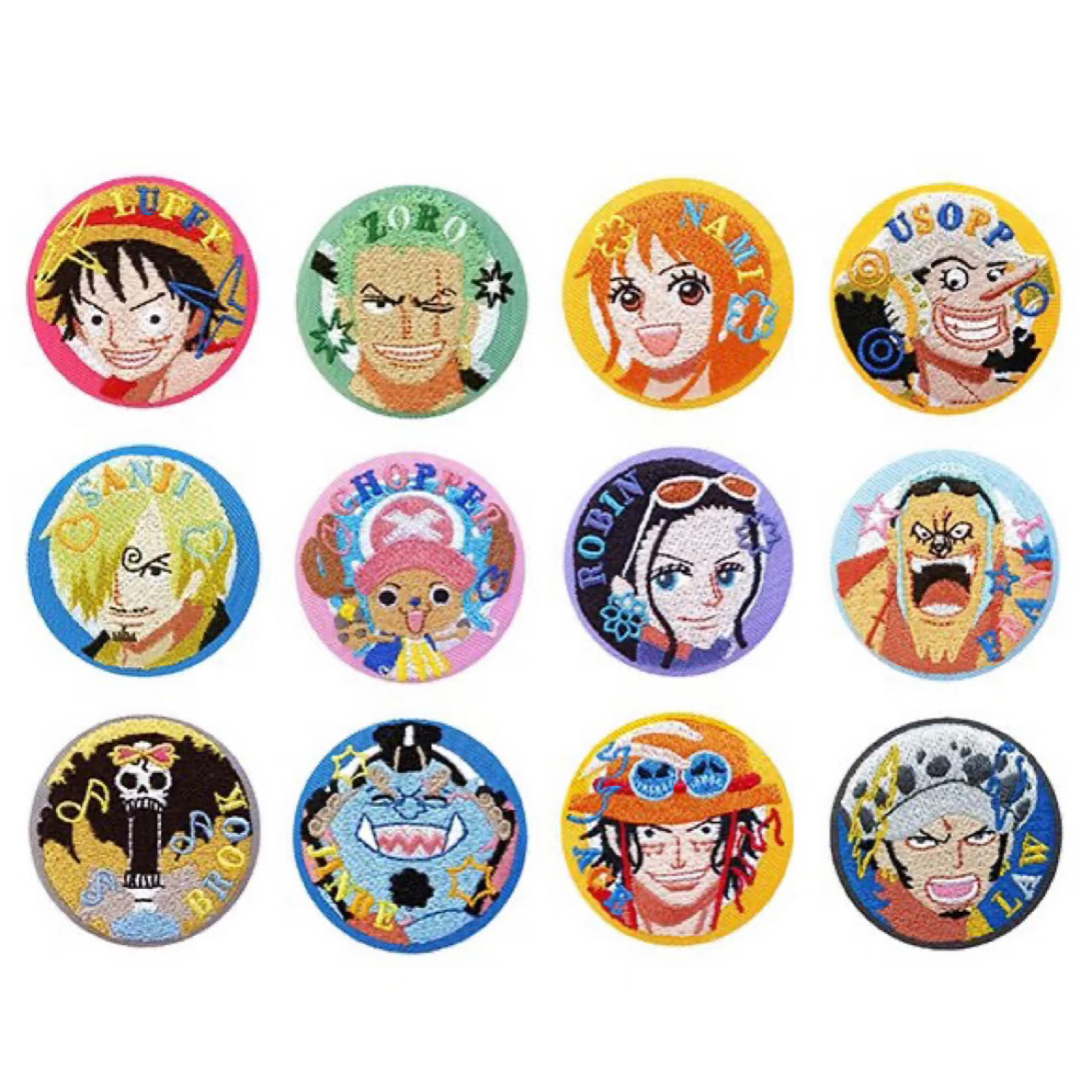 海贼王刺绣吧唧 日谷