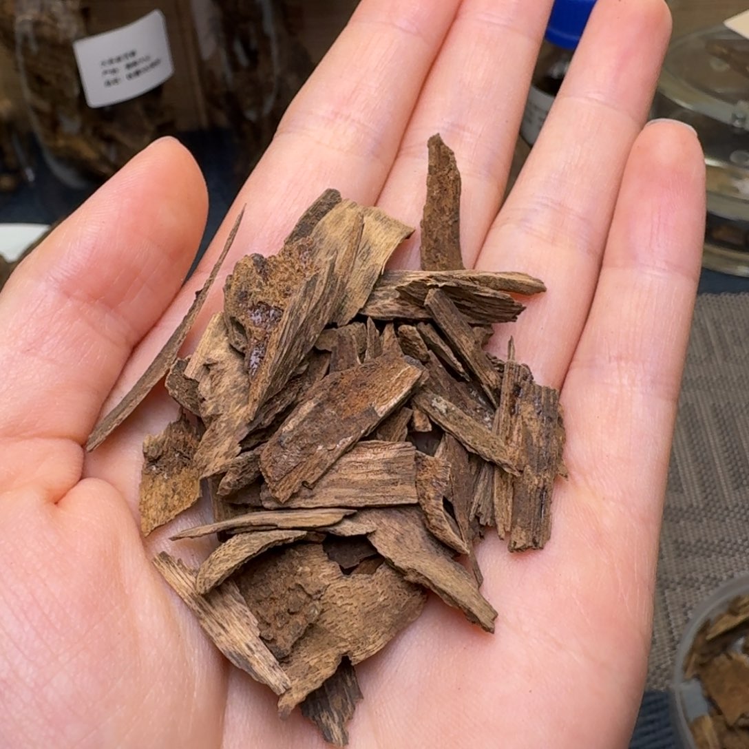 木海南霸王领沉水碎料5.2克