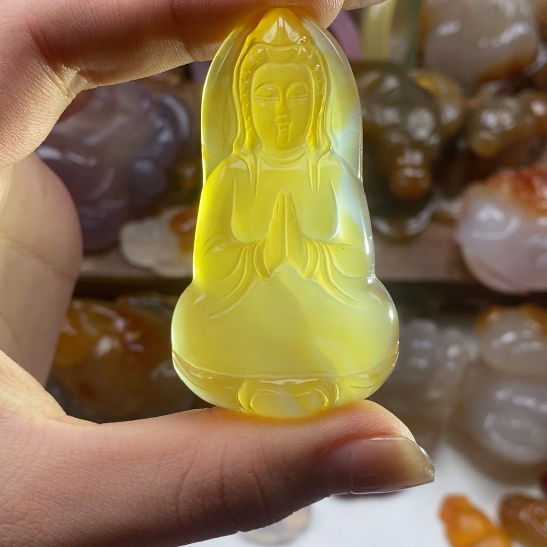 玛瑙/玉髓未镶嵌颈饰