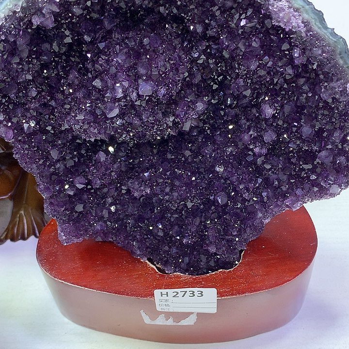 紫晶摆件未镶嵌摆件2733