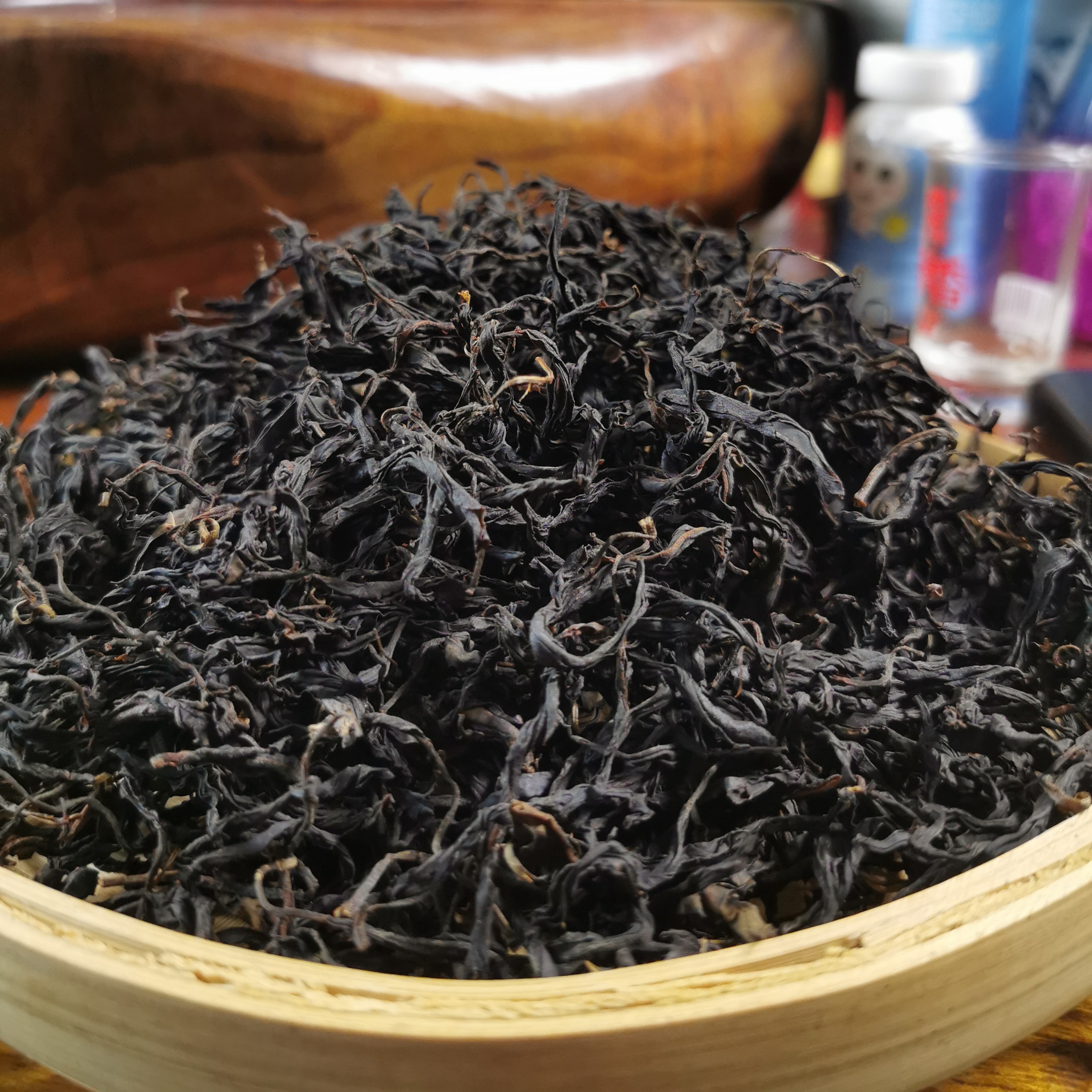 2025野生单株晒红，散茶