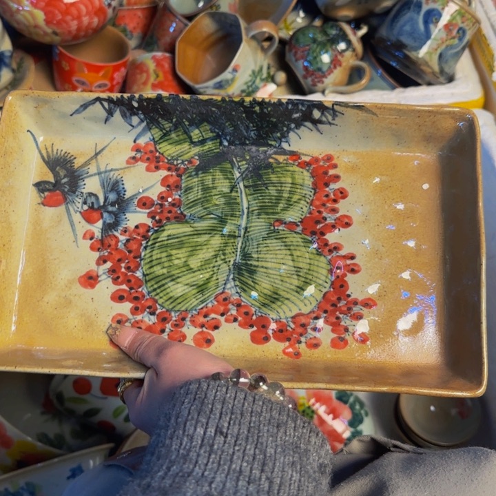 瓷片景德镇陶瓷手工手绘