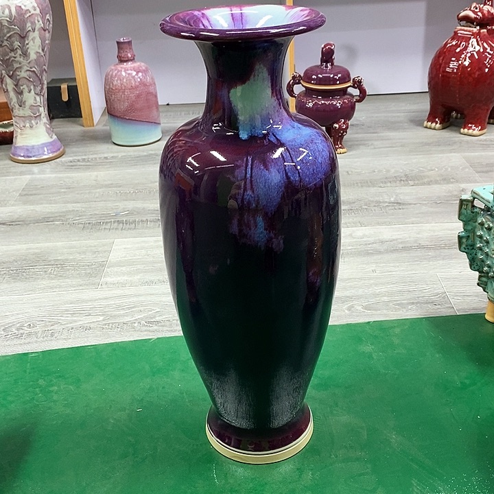 瓶中国神垕精品钧瓷