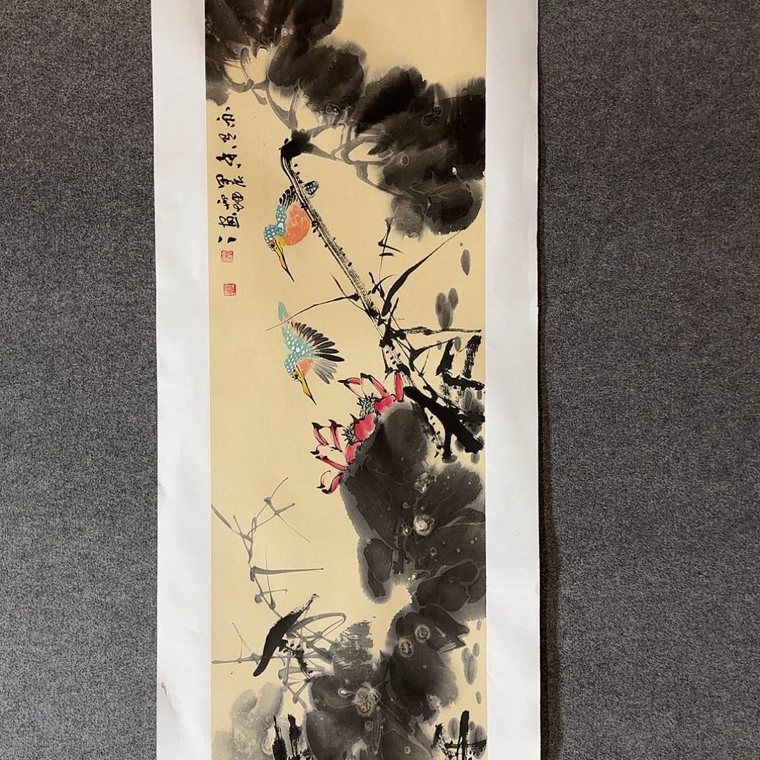 国画邢坤老师手绘作品