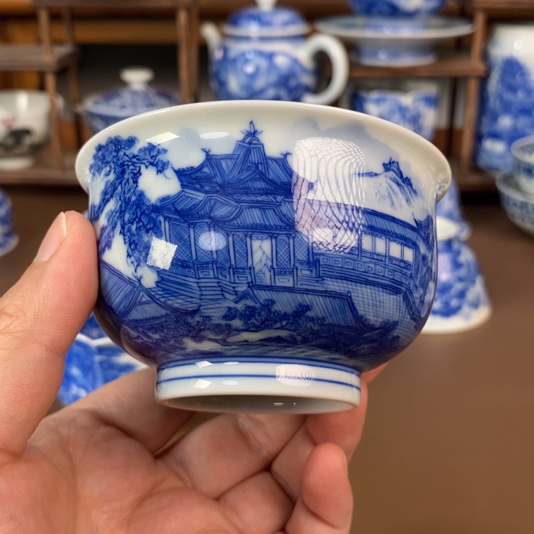 景德镇手工手绘作品