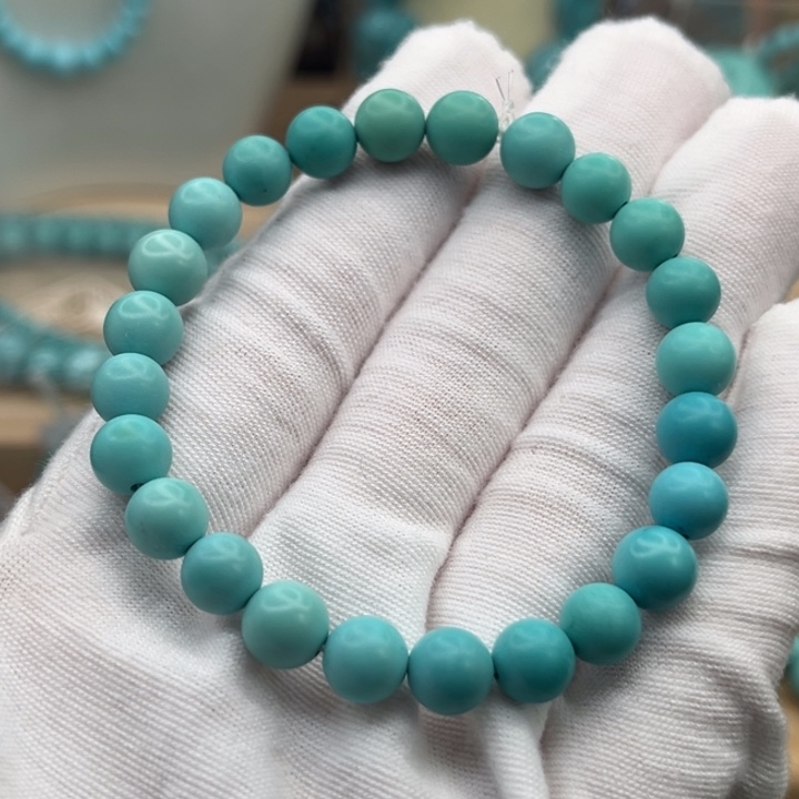 绿松石银S925镶嵌珠宝奇石