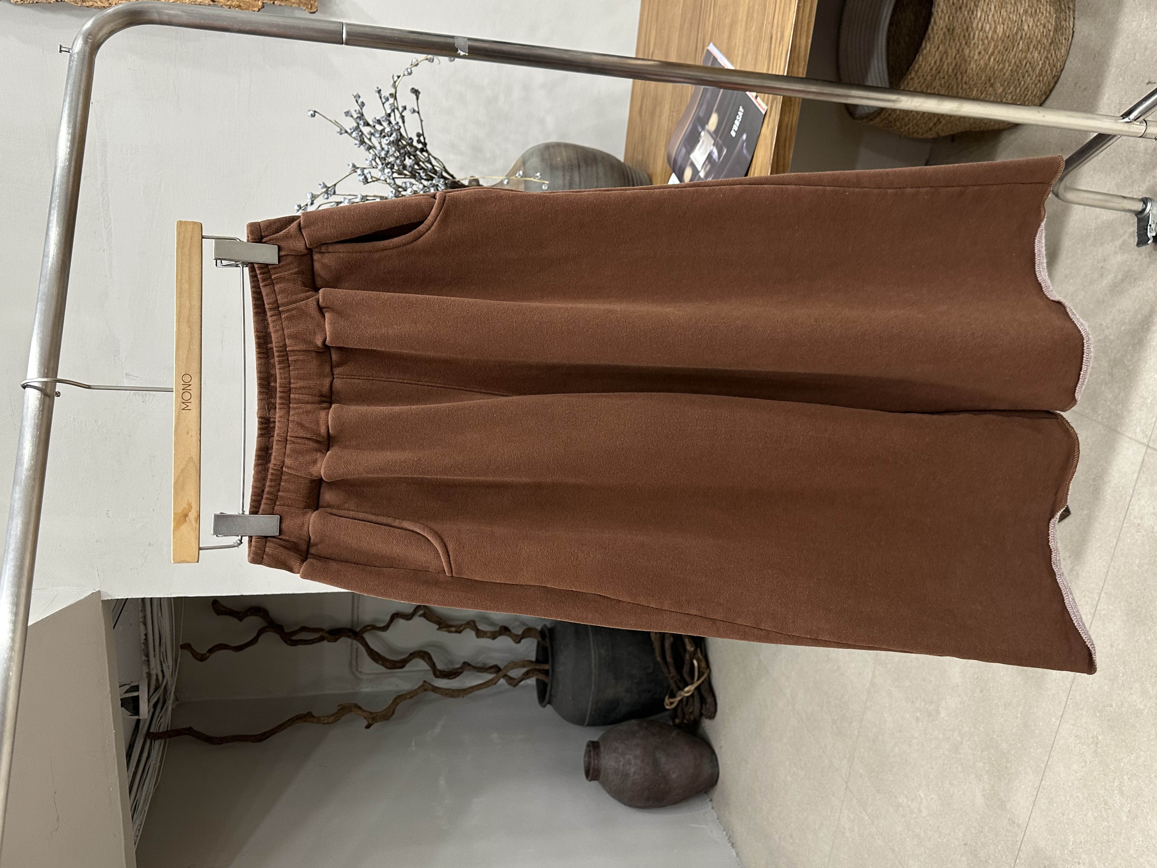  韩国正品/不支持退换/M/阔腿加绒裤/1120