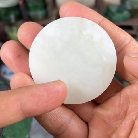 和田玉珠宝半成品未镶嵌