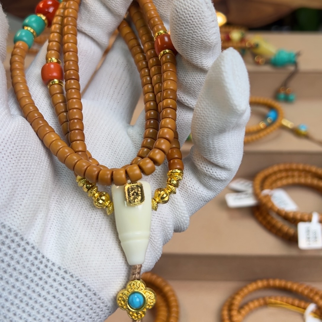 手串/手链橄榄核@@满配脖挂39