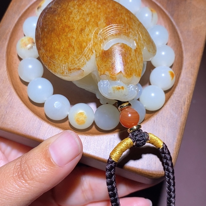 和田玉手链未镶嵌