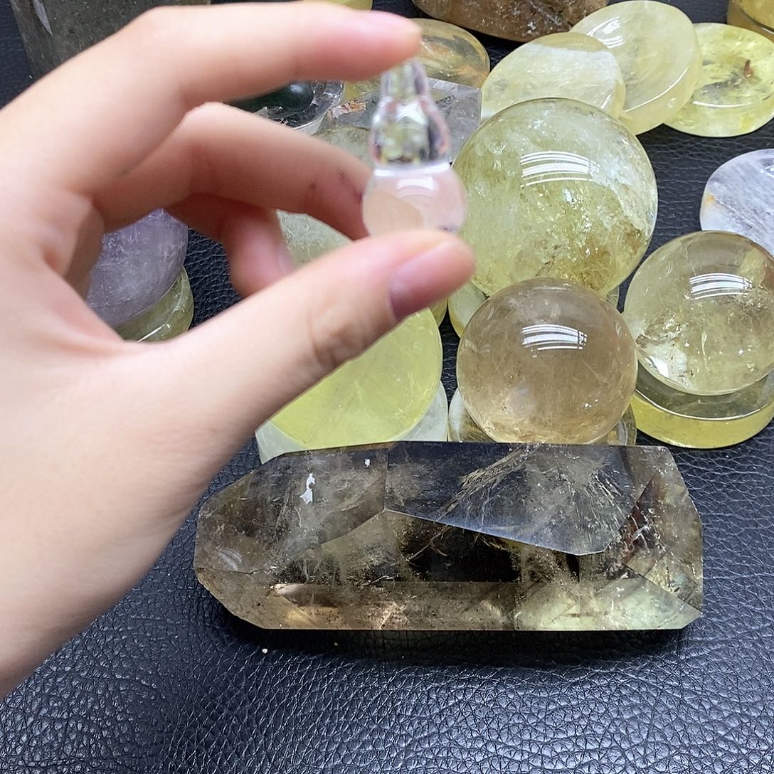 未镶嵌珠宝半成品水晶352水晶石