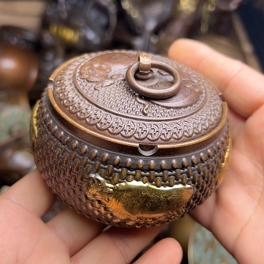 铜制文玩把玩物件