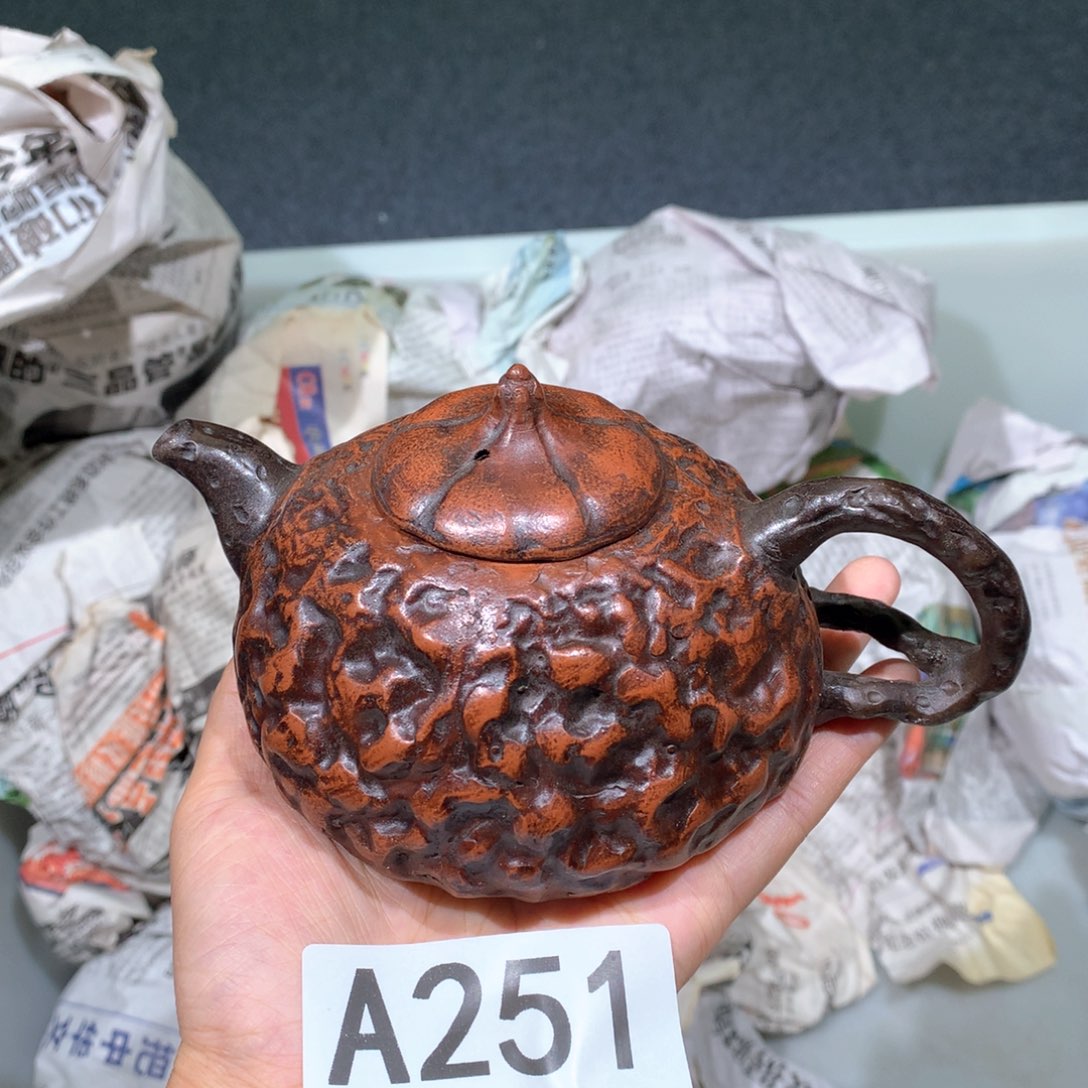 茶壶粗砂紫砂茶壶251