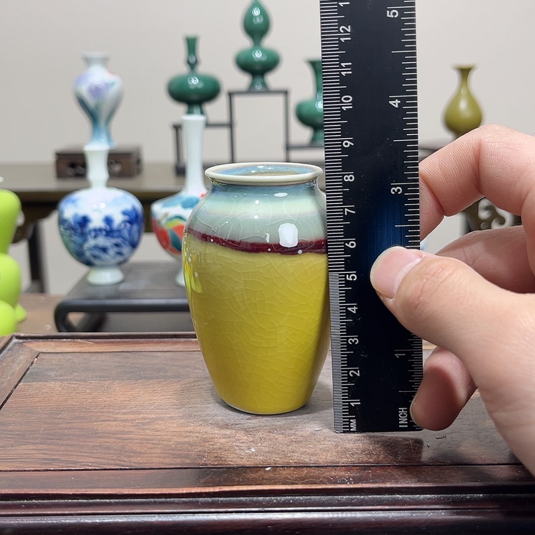 瓶陶瓷手工非常迷你小花器
