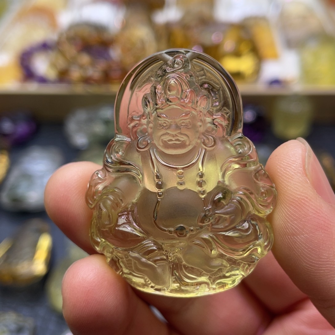 水晶颈饰未镶嵌定制