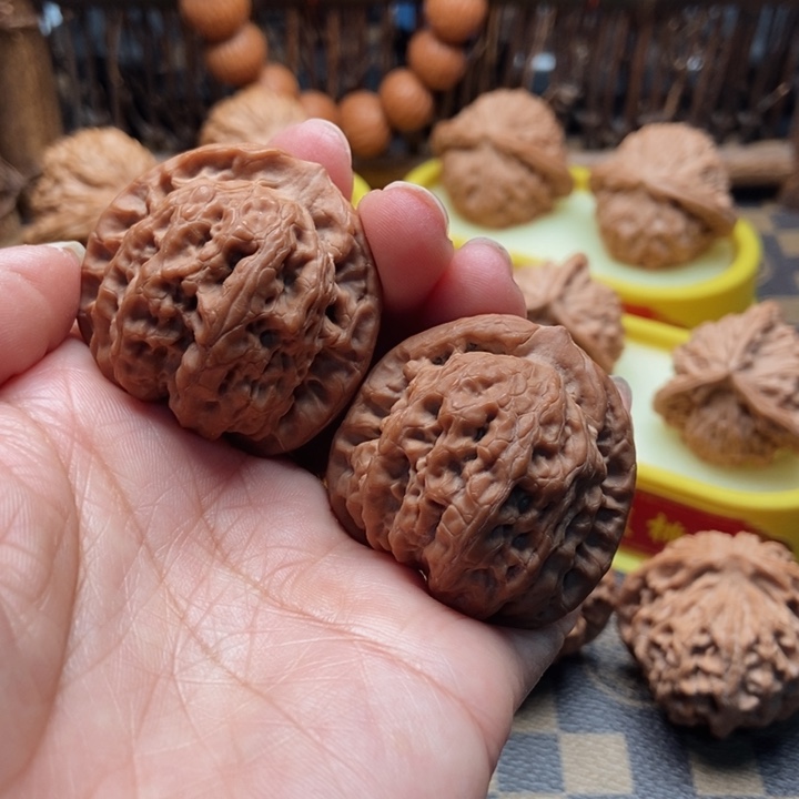 文玩核桃把件39佛肚