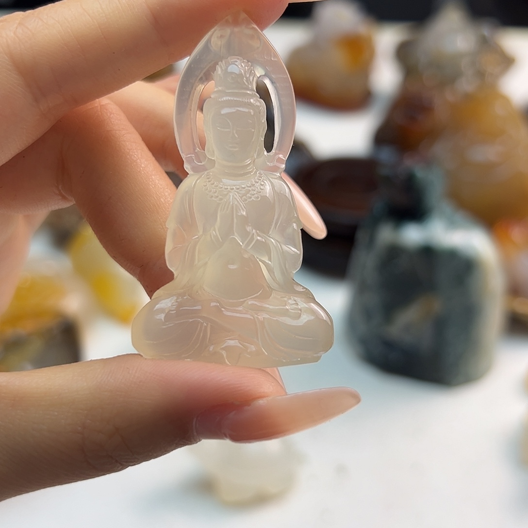 玛瑙/玉髓合金颈饰