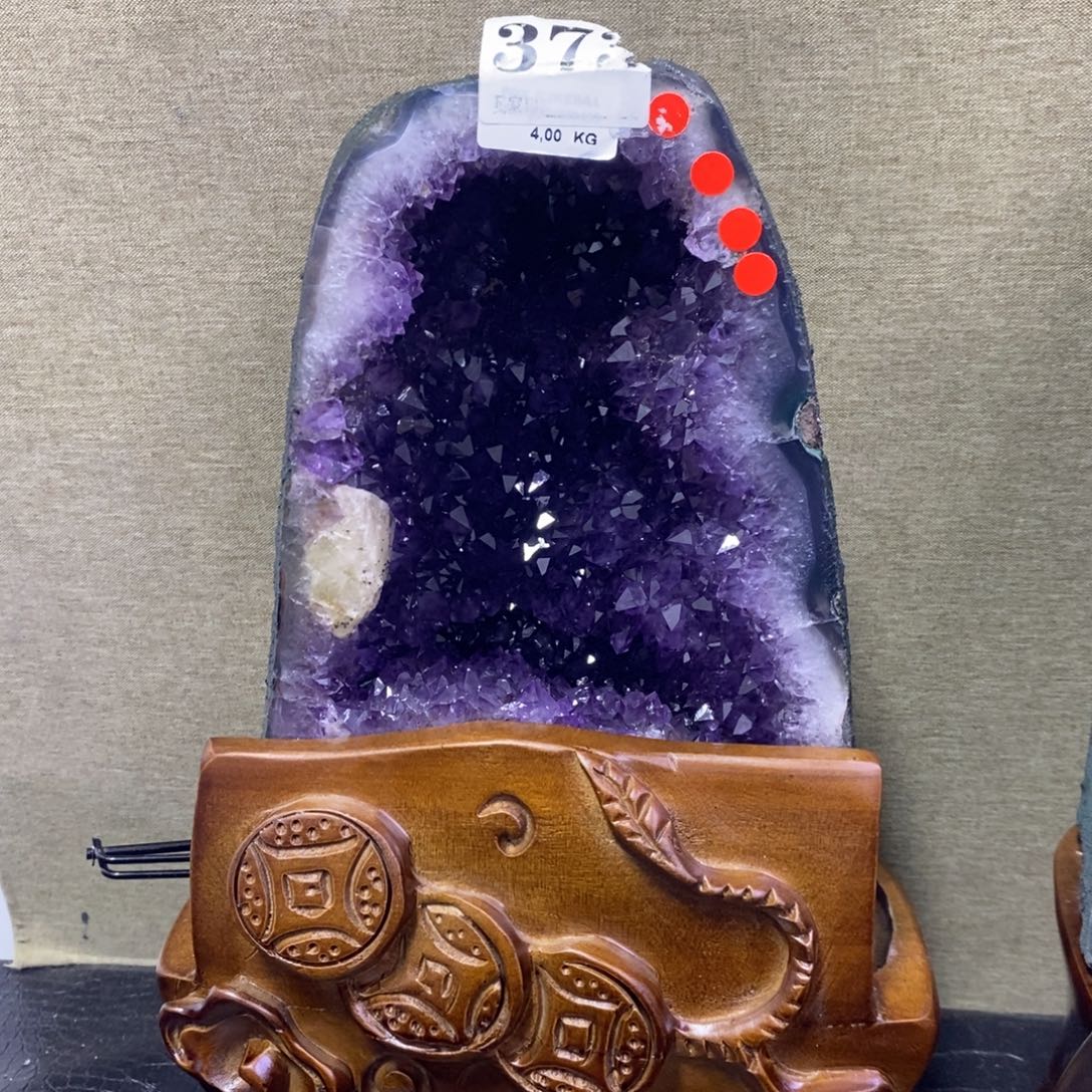 未镶嵌水晶大型摆件（非配饰）紫水晶373