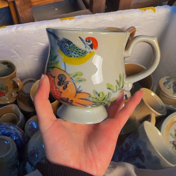 瓷片景德镇陶瓷手工手绘