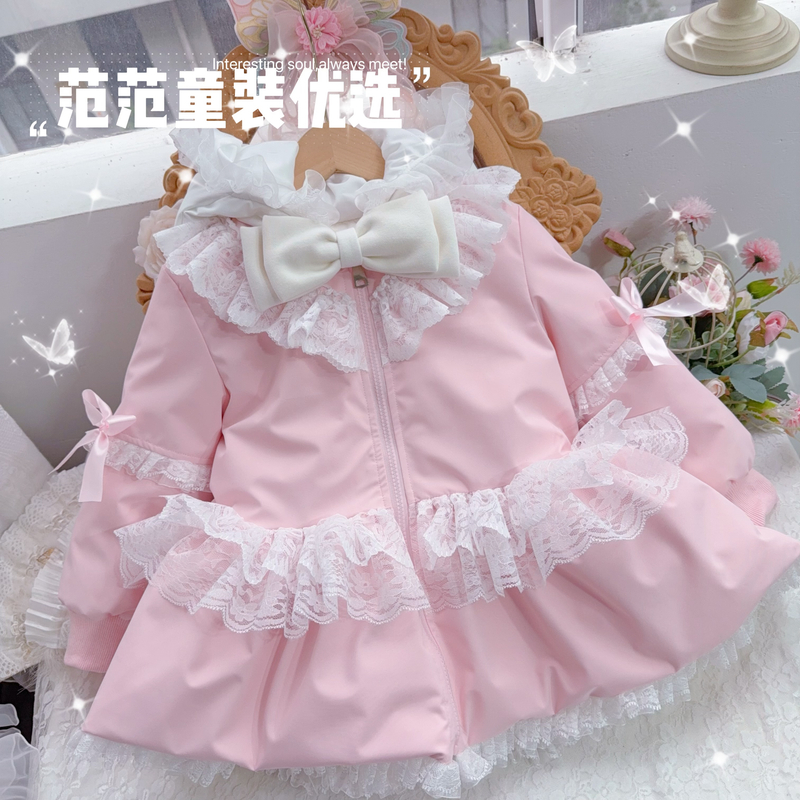 【范范童装优选】儿童秋冬【美乐蒂】云绒外套25383