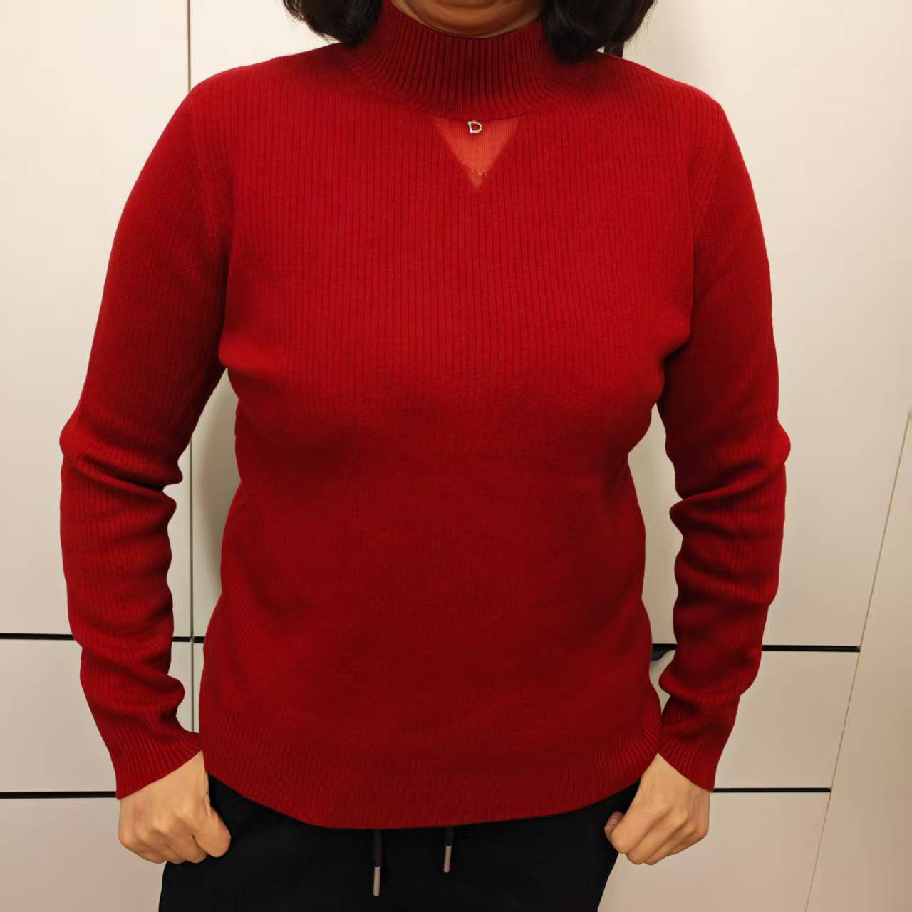 半高领常规高领女装打底衫保暖时尚高领毛衣