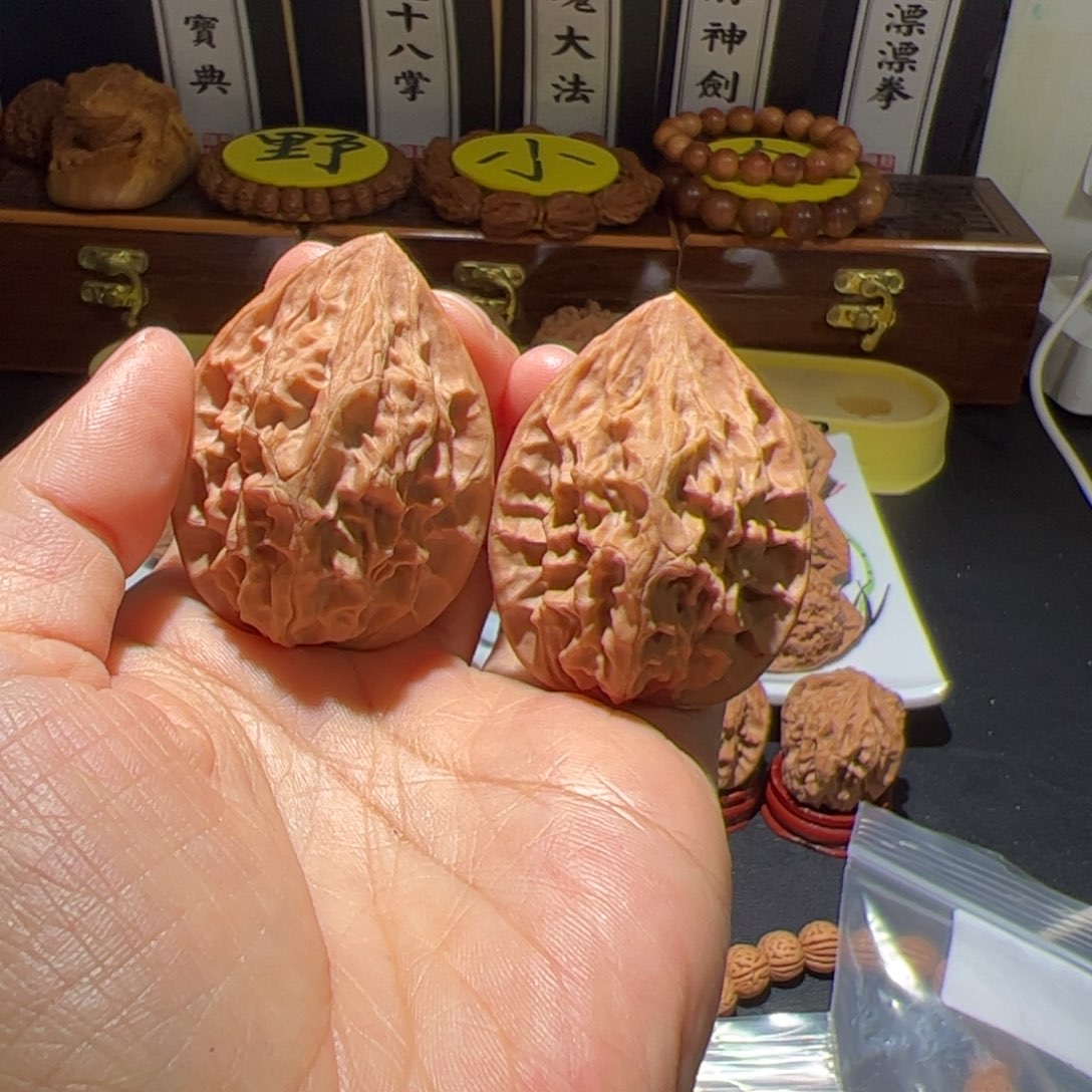 把件文玩核桃X*果冻鸡心