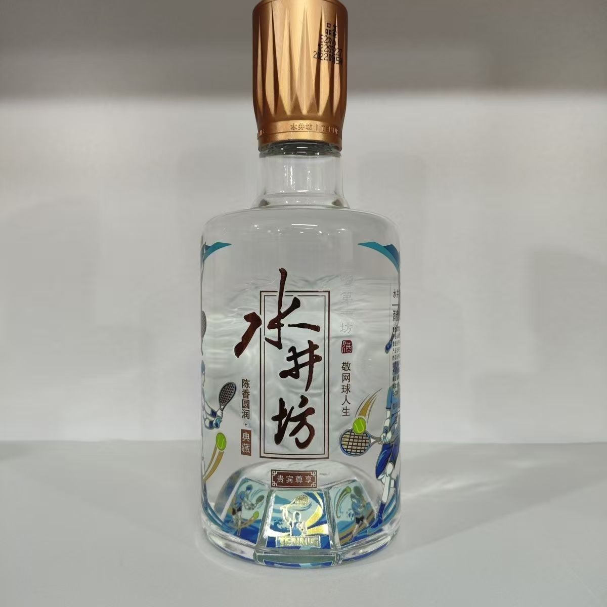 水井坊典藏网球人生 （2022年裸瓶）浓香型白酒52度375ml