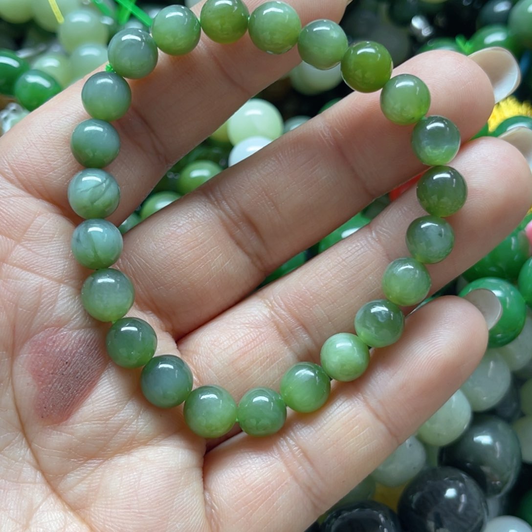 和田玉手链未镶嵌