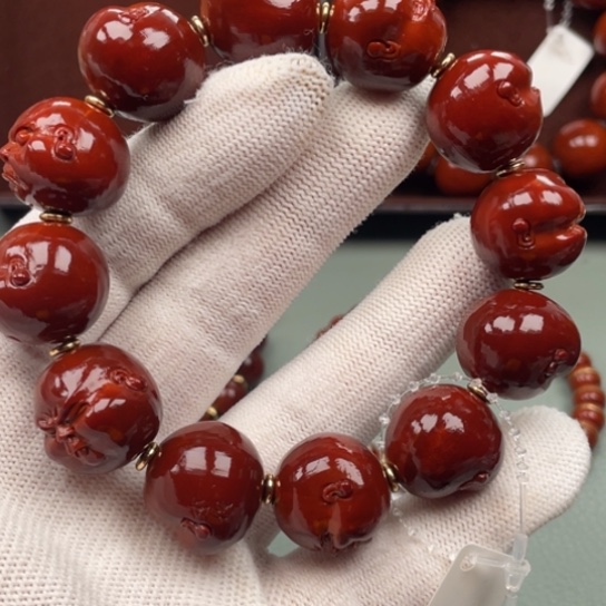 夜***）橄榄核手串橄榄核