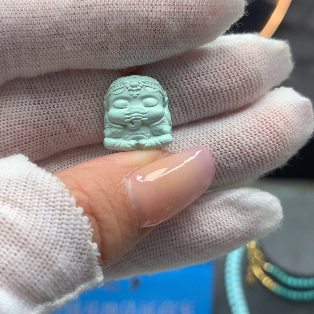 绿松石挂件未镶嵌