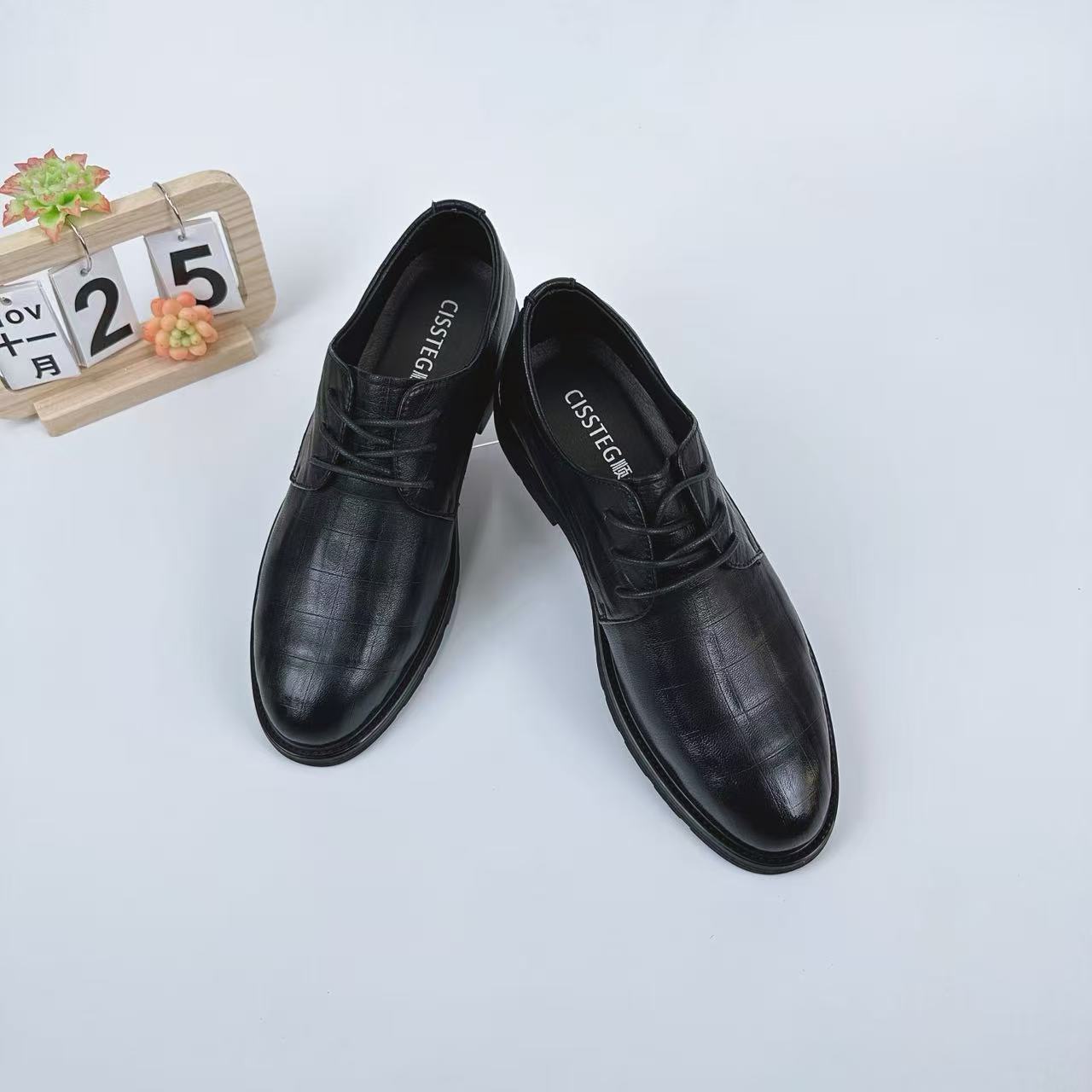 小强家男鞋  男士软底英伦商务正装（A810-31-2）（0433N93153W-10）