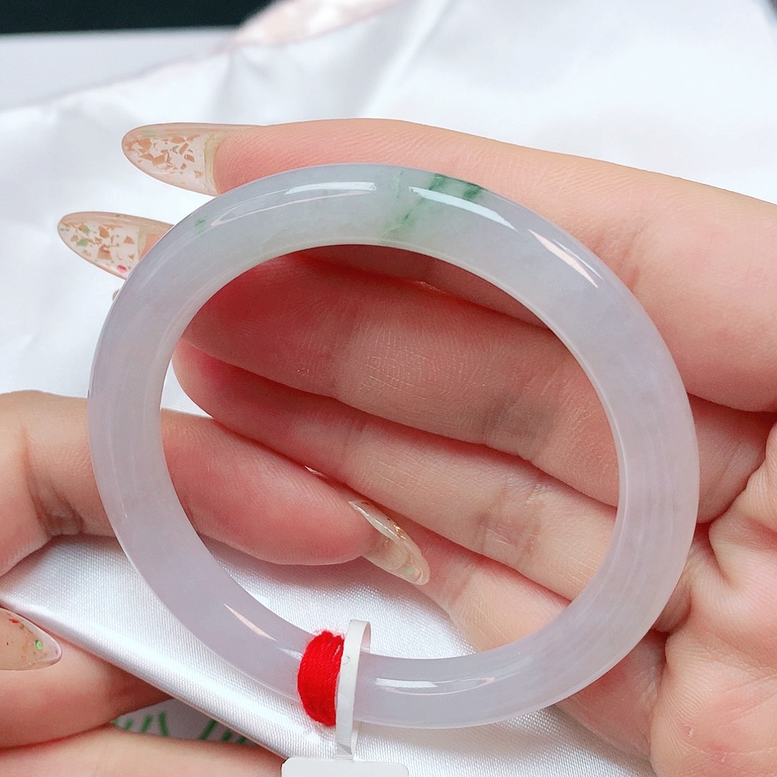 翡翠未镶嵌手镯抖音918