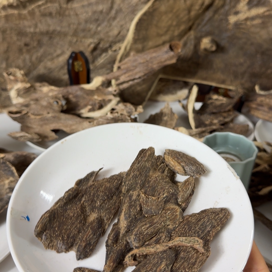 未***森沉香碎屑沉香海南虎斑起泡油18克